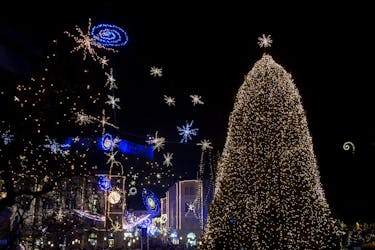 Tour de decoraciones festivas de Ljubljana